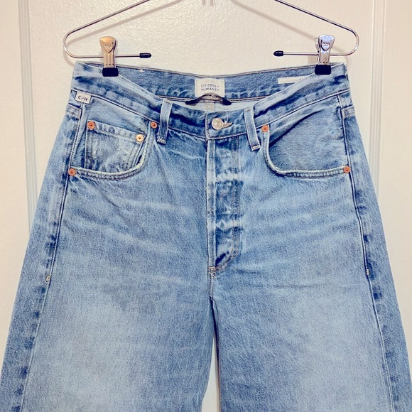 Citizens of Humanity Ayla wide leg jeans Skylights size 26 - Picture 5 of 7